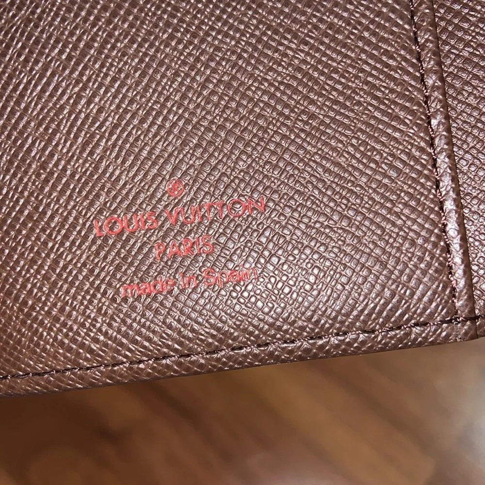 Authentic Louis Vuitton Damier Small Ring Agenda Cover
